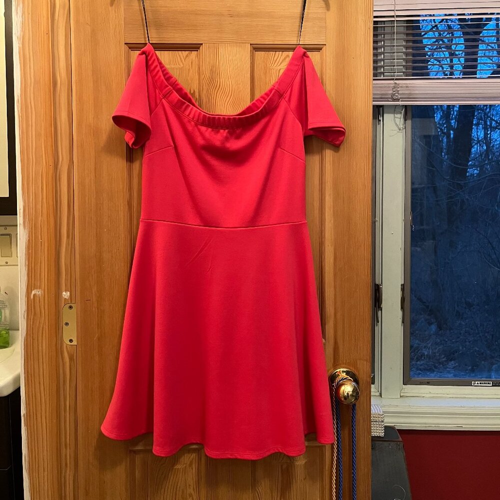 Forever 21 Off-the-Shoulder Mini Dress